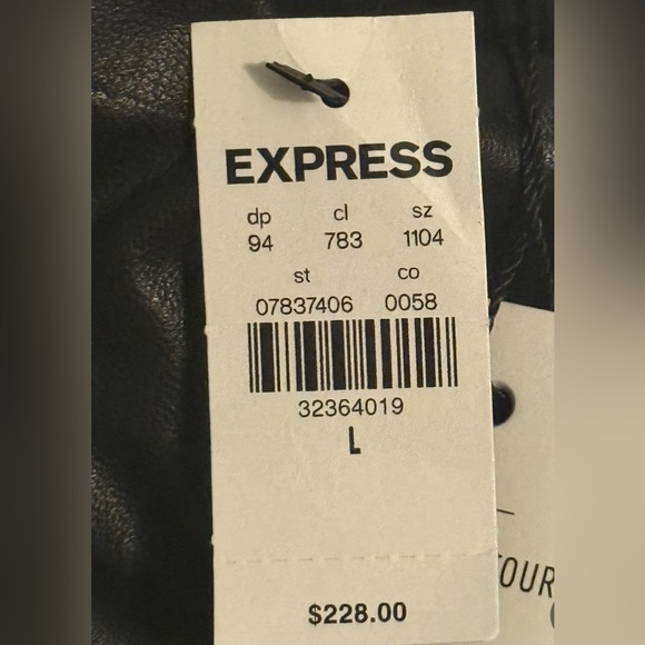 NWT Express Body Contour Dress built in compression Size Large original $228.00 - Picture 9 of 11